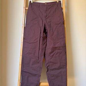 RVCA Women's Dark Brown Cargo Pants
